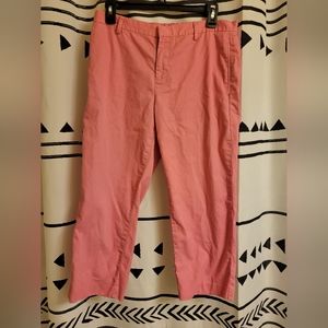 Ralph Lauren Cotton Capri Pink Pants